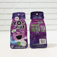 Bonbons hypocaloriques menthe à la cannelle Sachet emballage saveurs de raisin personnalisées vitamines sans sucre menthes saines bonbons en gros