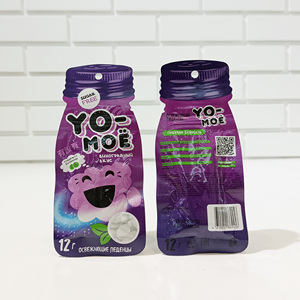 Bonbons hypocaloriques menthe à la cannelle Sachet emballage saveurs <span class=keywords><strong>de</strong></span> raisin personnalisées vitamines sans <span class=keywords><strong>sucre</strong></span> menthes saines bonbons <span class=keywords><strong>en</strong></span> gros - Product Image 5