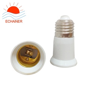 E27 để e27l Đèn chủ <span class=keywords><strong>Adapter</strong></span> E27 để E27 mở rộng <span class=keywords><strong>Adapter</strong></span> chuyển đổi ngọn lửa chống cháy PBT - Product Image 5