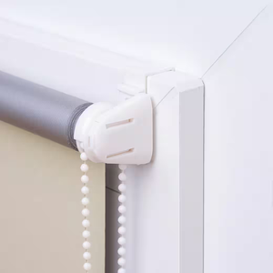 Fast Shipping Mini Roller Blinds for <strong>Windows</strong> with Clamp Bracket, Blackout Side Pull Blinds, Operation Via Chain Hoist - Product Image 6