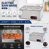 Réchauffeur d'aliments électrique de table, équipement de cuisine Commercial, salle de bain, à vendre, 2020