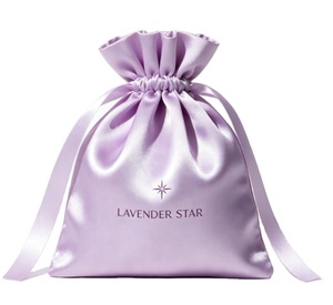 Custom Printed Satin Drawstring Bag <b>Ribbon</b> Drawstring Jewelry Packaging Pouch Gift Cosmetic Travel <b>Wedding</b> Favor Storage Bag - Product Image 1