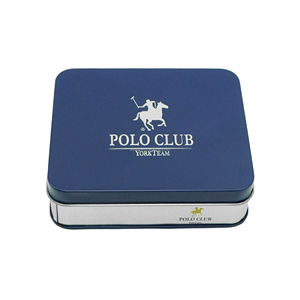 Tùy Chỉnh Kim Loại Hộp Thiếc Người Đàn Ông Của Vành Đai Ví Bao Bì Hình Chữ Nhật Tinplate Dập Nổi Logo Vẽ Thiết Kế <span class=keywords><strong>Tin</strong></span> Hộp Quà Tặng Thủ Công - Product Image 5