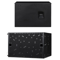 Haut-parleur audio linéaire double 10 pouces 12 pouces pour hôtel, salle de banquet, scène, performance, son haute puissance, 2.1+1 canaux