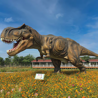 Modèle de dinosaure animatronique simulé électrique de parc d'attractions pour le parc à thème