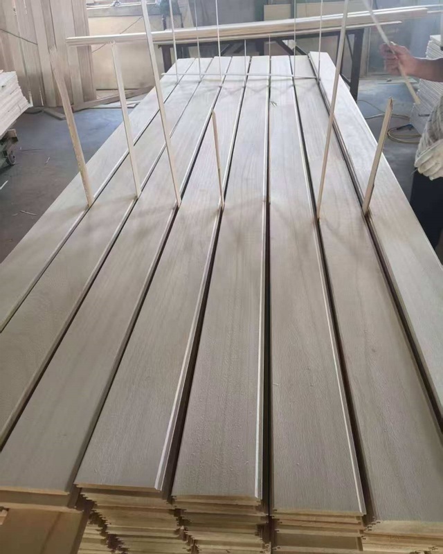 Solid Wood Wall Panel Paulownia Wood