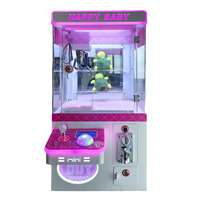 Mini machine de jeu à griffes à monnayeur, jeu vidéo d'arcade de tir, jouet pour enfants, langues japonais, anglais, espagnol, à partir de 6 ans, Relenso