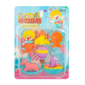 2025 New Kawaii 3D <b>Eraser</b> Pencil Set Finland Innovative Stationery Promotional Creative Cartoon Gifts for Children Cute <b>Erasers</b> - Product Image 2