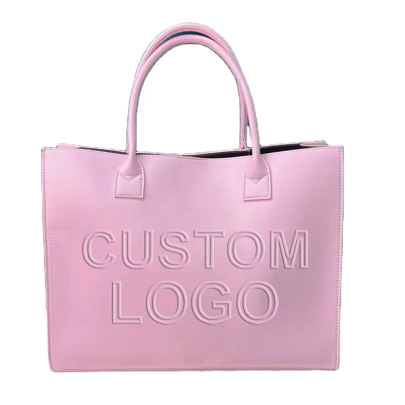 Wholesale Fashion Letters Custom Handbag Large Capacity Work Shopping Tote Bags Ladies Hand Bags Purses