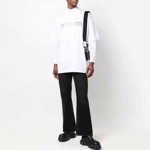 Logo personnalisé T-shirt baggy épais et surdimensionné avec impression par transfert de chaleur T-shirt oversize pour homme - Product Image 4