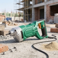 Elektrischer Betonrüttler 220V |   Hochleistungs-Betonverdichter mit 4000 U/min Motor für Bauarbeiten