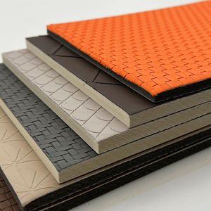 Interior Hotel Decoração Painel De Parede 3D Painel De PVC De Couro Em Ouro Carbono Fireproof Painel De Parede De Couro 3D - Product Image 6