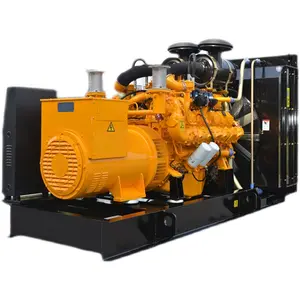 1100kva 880kw 3 상 수냉식 오픈 프레임형 엔진 디젤 발전기 Genset