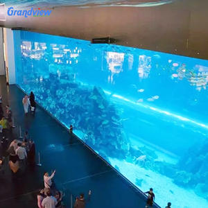 Maßgefertigtes Großes Plexiglas-<span class=keywords><strong>Aquarium</strong></span> Fischbecken 50 mm Dicke Acrylplatten für Aquarien - Product Image 2