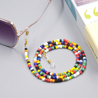 Bracelet de lunettes de soleil, porte-lunettes, perles, cordons de lunettes, chaînes de verre de lecture