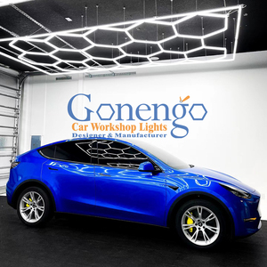 ZT1028 2.4*4.8m Carwash <strong>Light</strong> Ceiling Mounted Car Detailing <strong>Workshop</strong> <strong>Lights</strong> Hexagon Led <strong>Light</strong> - Product Image 6