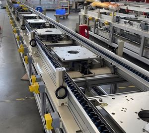 Custom Automatic Speed Chain Conveyor for Computer Assembly Line - Product Image 6