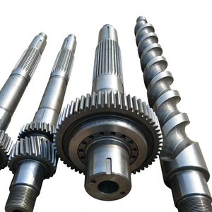 Fabricants de services de production personnalisés en usine Arbre d'engrenage à vis d'entraînement d'hélice en acier de précision de haute qualité - Product Image 2