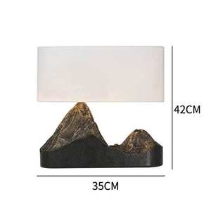 Creative Zen Mountain-Shape Resin Table <b>Lamp</b> Chinese-Style Warm Modern Flexible Decorative Art Bedroom Study Bedside - Product Image 6