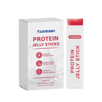 Ausreson OEM Marque Privée Personnalisée Bâtonnets de Gelée Protéinée Pré-Entraînement Énergie Nutrition Sportive Suppléments Bâtonnets de Gelée Protéinée