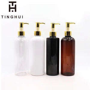 Botellas de Plástico PET de 300 ml al por Mayor para Envasado de Acondicionador Capilar con Bomba Dorada o Plateada - Product Image 4