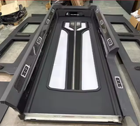 Kit de mise à niveau en plastique pour Mercedes Sprinter : cloison de tableau de bord, rideaux latéraux pour TV et réfrigérateur – Modèle de luxe populaire en usine