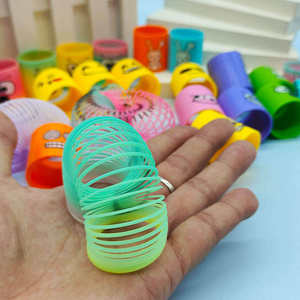 Juguete de resorte arcoíris, juego de 12 piezas de 3.5 cm, resorte mágico de plástico colorido, juguete clásico divertido para niños - Product Image 4