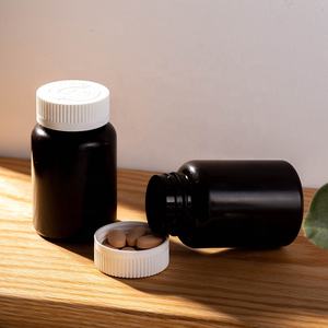 120 מ "ל שימוש רפואי בקבוק גלולה שחור לילדים עם כובע אטום בטיחות הילד אטום להגנה שלך - Product Image 2