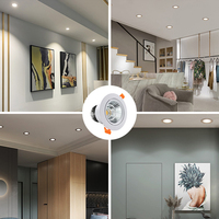 Spot LED encastré anti-éblouissement en aluminium SANKS 3w 5w 7w 12w 15w 20w 25w 30w