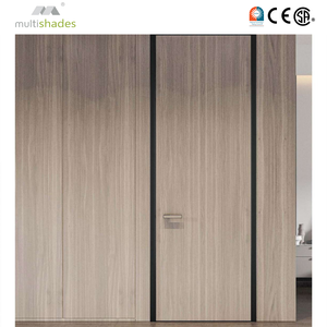 <span class=keywords><strong>Porte</strong></span> intérieure en bois massif multicouche de qualité supérieure avec isolation acoustique et intégration murale sans joint - Product Image 1