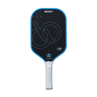 Raquette de pickleball de haute qualité en carbone GEN 4, génération 4, noyau court en EVA de 16 mm, durable et portable pour l'entraînement et le divertissement