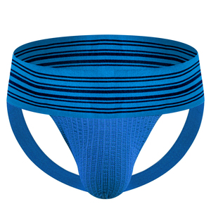 Mens jockstrap sexy đồ lót Breathable dệt kim <span class=keywords><strong>g</strong></span>ấu jockstrap người đàn ông sexy đồ lót thongs gay mở trở lại đồ lót cho nam giới - Product Image 3