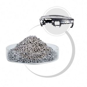 Gray Granular <b>Plastic</b> <b>Pellets</b> for Injection Molding High Strength Impact Resistant PC ABS Sy Virgin Flame Retardant Grade - Product Image 2