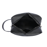 Tas Selempang Bisnis Pria Model Baru, Bahan Kulit PU Lembut, Anti Maling, Ritsleting, Kapasitas Besar, Kantong Ponsel, Dompet
