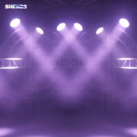 SHEHDS 37x15 RGBW abeille oeil tête mobile lumière théâtre Led lumière mobile Zoom mise au point lavage tête mobile lumière pour Dj Disco