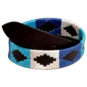 Ceinture Polo en Cuir Véritable Personnalisée, Ceinture en Cuir Fin Tressé à la Main, Boucle en Laiton Massif Durable, Ceintures Sacs Étuis LPB-0097 - Product Image 1