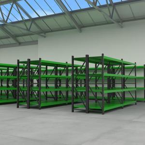 Aceptamos estantes personalizados para almacén de servicio mediano, estantes apilables de acero para almacenamiento - Product Image 2
