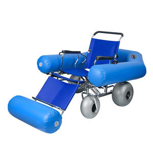 Globo Neumáticos Mar y Agua Plegable Playa Silla de ruedas - Product Image 5