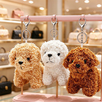 Porte-clés en peluche de haute qualité, pendentif mascotte personnalisé, porte-clés en peluche moelleux en gros, décoration pour sac à dos et sac à main