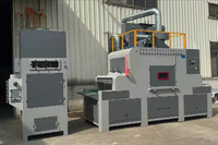 Machine de sablage de haute qualité pour plaques métalliques, machine de sablage sans poussière industrielle robuste pour pierre