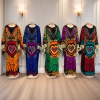 Magnifique Ensemble Pyjama Deux Pièces pour Femme en Satin de Haute Qualité avec Strass, Abaya, Voile et Robe Musulmane Grande Taille Tendance