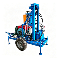 Mini-foreuse de puits à vendre, petite machine de forage portable pour puits domestiques et de jardin