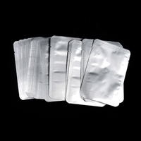 Sacs en aluminium zip-lock double face en aluminium mylar argenté de qualité supérieure thermoscellables et refermables Pochette parfaite facile à déchirer pour les aliments