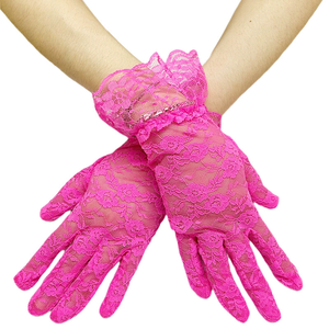 Nouveaux Gants en Dentelle à Nœud pour Femme, Gants de Mariée Sexy pour Robe de Soirée, Mitaines d'Été Anti-UV - Product Image 2