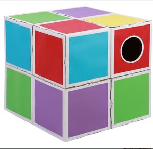 Laberinto 3D Grande <span class=keywords><strong>para</strong></span> <span class=keywords><strong>Gatos</strong></span>, Cubo Modular <span class=keywords><strong>de</strong></span> Cartón, Caja <span class=keywords><strong>de</strong></span> Escondite, Casa, Túnel <span class=keywords><strong>para</strong></span> <span class=keywords><strong>Gatos</strong></span>, Cama, <span class=keywords><strong>Castillo</strong></span> <span class=keywords><strong>de</strong></span> Juegos <span class=keywords><strong>para</strong></span> Esconderse y Buscar - Product Image 2