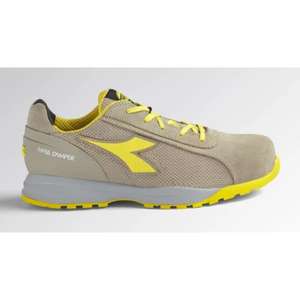DIADORA UTILITY-701,177668-75029/41 Zapatos de seguridad de corte bajo gris Moon Rock en ante de piel de becerro y malla S1P HRO SRC - Product Image 1