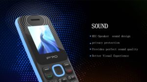 Ipro <span class=keywords><strong>ultera</strong></span> บาง A1มินิ2G GSM โทรศัพท์มือถือซิมคู่คุณสมบัติไฟฉาย800mAh สแตนด์บายได้นาน - Product Image 3