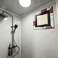 Maison Conteneur Extensible de Luxe Personnalisable à 2 Étages de 20 Pieds, Villa Préfabriquée Moderne, Mini-Maison, Hôtel, Cuisine Pliable