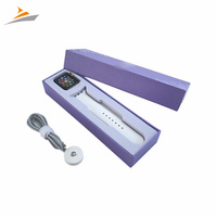 Boîte d'emballage de montre vide universelle et durable avec logo personnalisé pour boîte d'emballage Apple Watch