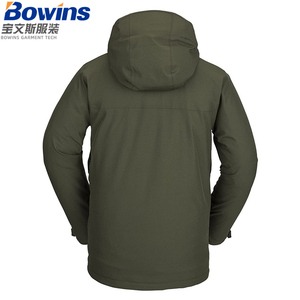 Vêtements de <span class=keywords><strong>ski</strong></span> imperméables OEM ODM, veste de snowboard, design élégant, coupe-vent, imperméable, à capuche, veste de <span class=keywords><strong>ski</strong></span> pour homme - Product Image 2